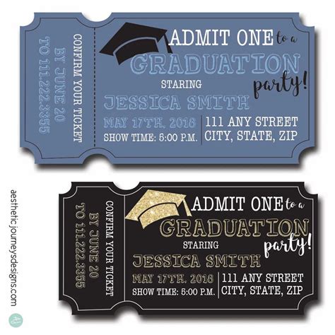 Unique Graduation Invites 20 New Themes To Celebrate The Grad