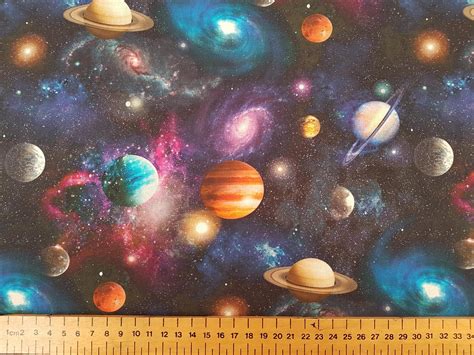 Universe Fabric Etsy