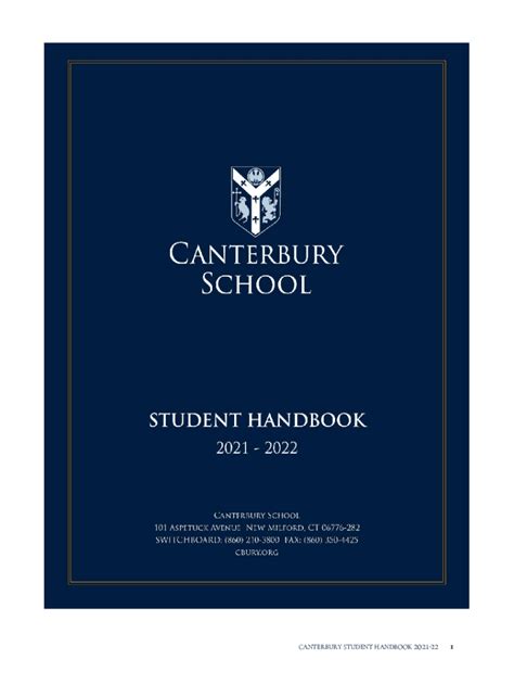 University Student Handbook Your Essential Guide 2021 Canterbury