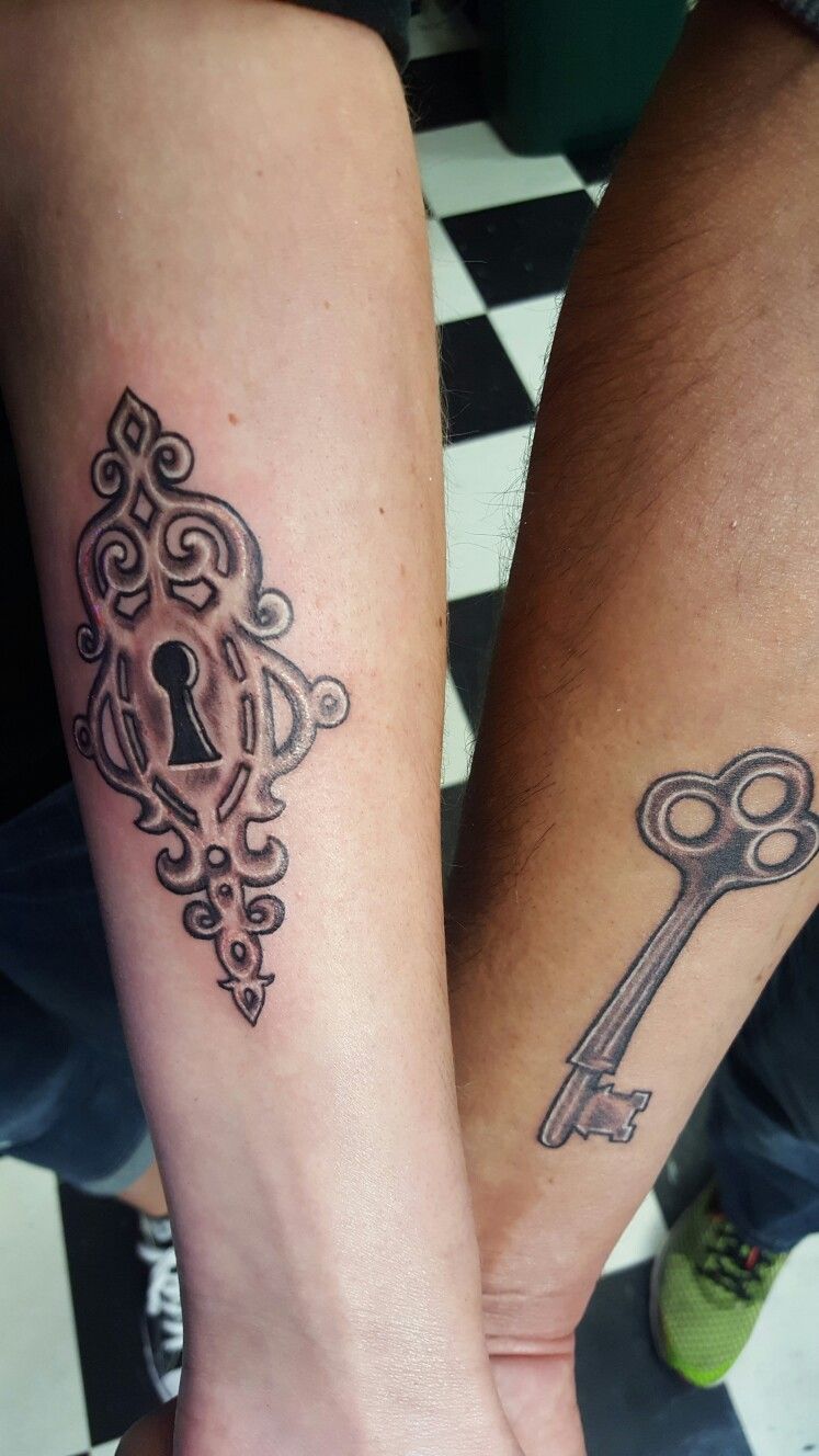 Unlocking Tattoos: 6 Pro Designs For Key & Lock Couples