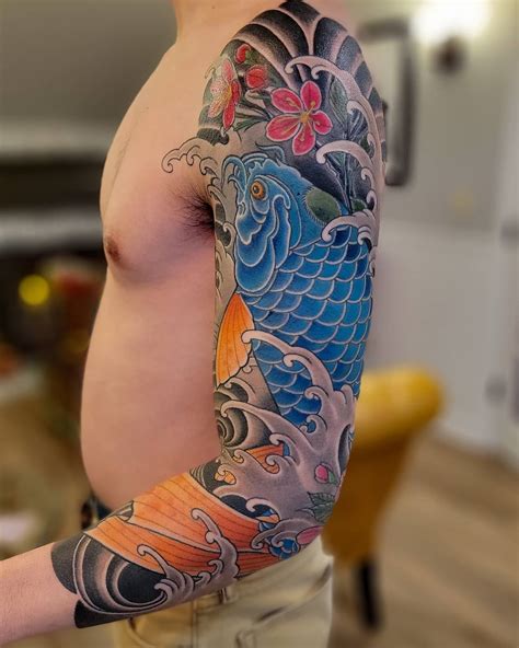 Unveiling 7 Ultimate Blue Koi Tattoos Now