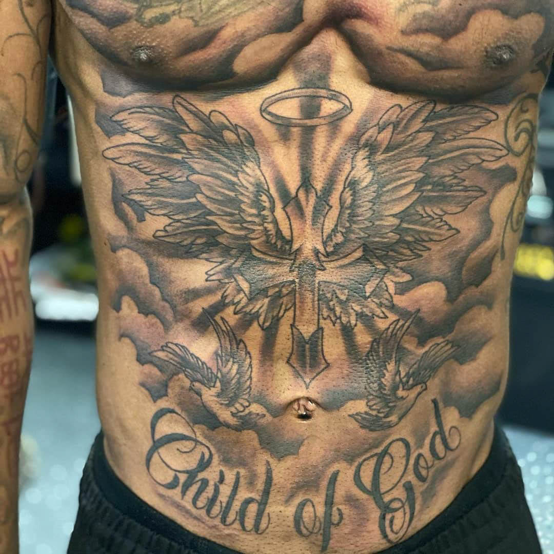 Update More Than 65 Clouds Chest Tattoo In Coedo Com Vn