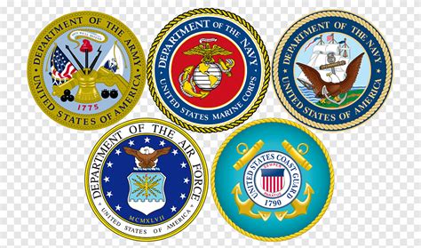 Us Military Service Branch Crests Symbols Of Honor Military And Veteran