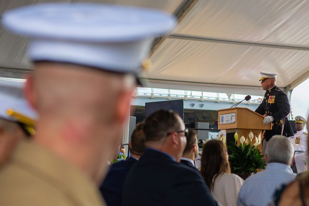 Uss Richard M Mccool Jr Lpd 29 Christening Us Navy Schiffspost