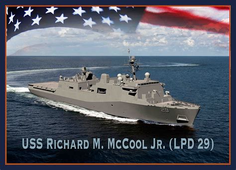 Uss Richard M Mccool Jr Lpd 29 O Mais Novo Navio De Assalto Anf Bio Da Us Navy Defesa