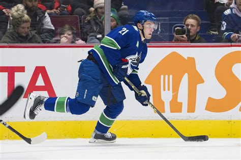 Vancouver Canucks Sign Nils Hoglander To Two Year Contract