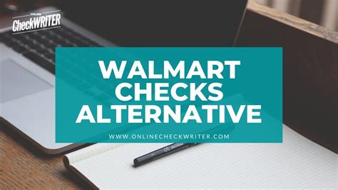 Walmart Checks Onlinecheckwriter Youtube