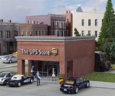 Walthers Ho Scale New 2024 The Ups Retail Store Kit 933 4112 Ebay