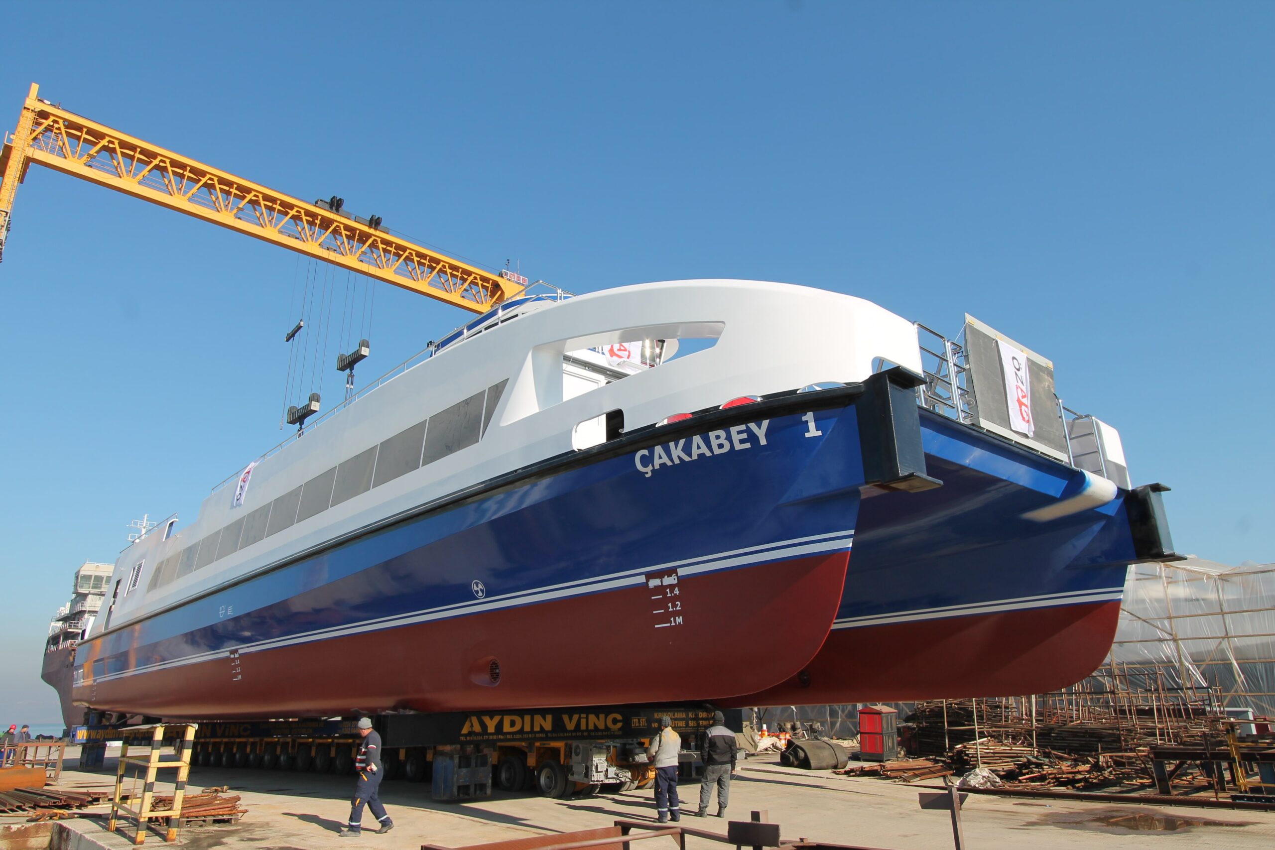 We Launched The World Amp 39 S Largest Carbon Ferry Zata Shipyard