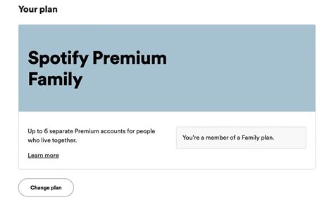 What Is The Spotify Premium Family Plan Android Authority