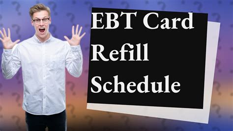 When Does California Ebt Refill