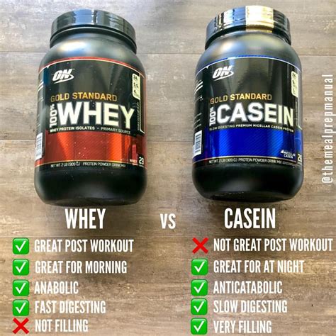 Whey Protein Vs Casein Protein Which Builds More Muscle