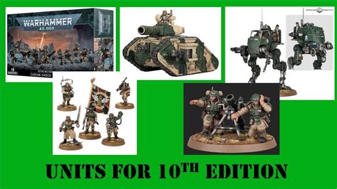 Which Units Will Work In 10Th Edition For Astra Militarum Beginner Amp 39 S Guide Warhammer 40 000