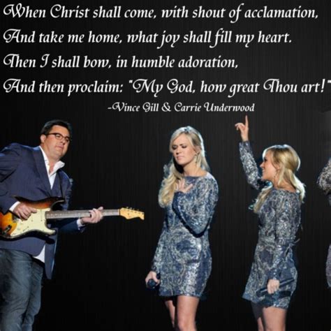 Words To How Great Thou Art By Carrie Underwood Wallartguides