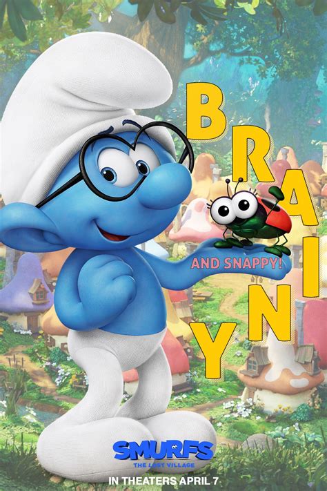 You Know What S A Smart Move Keeping Good Friends Around Join Brainy Snappy And Their Smurf